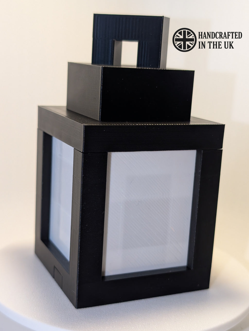 Personalized Minecraft-Style Lithophane Lantern – Custom Photo Gift