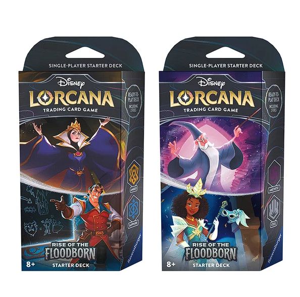 Disney Lorcana: Rise of the Floodborn – Starter Deck Pair